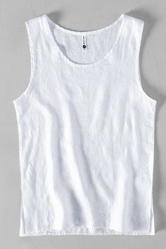 White Tank Top Men, Casual Man, Oc Stuff, Men Fabric, No Gender, Tops Style, Men Summer, Home T Shirts, Mens Vest