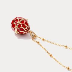 This Easter egg locket necklace is the perfect way to bring classic elegance and understated luxury to any outfit. Superbly crafted with a delicate and compact aesthetic, this timeless piece will become an essential part of your wardrobe. DETAILS Plating: 10K Gold Materials: 10K Gold on   Silver,   Cubic Zirconia, Enamel Size:   Length: 25.59"(65cm) + Extender: 3.94"(10cm) Weight: 4.42g Luxury Oval Locket Necklace As Gift, Elegant Oval Pendant Locket Necklace For Keepsake, Elegant Necklace With Detachable Teardrop Pendant, Elegant Locket Necklace With Detachable Pendant, Luxury Oval Pendant Locket Necklace As Gift, Elegant Rose Gold Oval Locket Necklace, Elegant Oval Pendant Locket Necklace As A Gift, Elegant Oval Pendant Locket Necklace Gift, Elegant Oval Pendant Drop Necklace For Gift