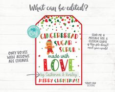 a christmas card with the words, what can be eaten? and an image of santa claus