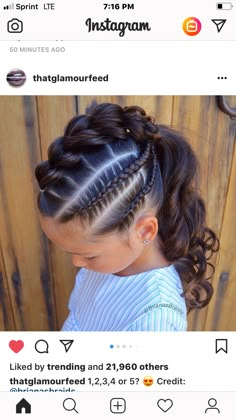 Mixed Race Hairstyles, Children Hairstyles, Super Cute Hairstyles, Girl Hair Dos, Bella Hair, Girl Braids