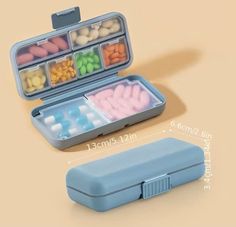 Daily Pill Organizer 8 Compartments Portable Pill Travel ￼Case Pill Box to Hold. Travel Pill Case, Pill Storage, Cruise Essentials, Medicine Organization, Pill Container, Medicine Storage, Medical Bag, Úložný Box, Medicine Boxes