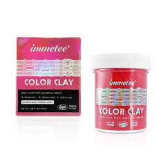 PRICES MAY VARY. 【9 Coloring Clay】Our coloring wax lets you change the color of your hair at a party. There are 9 colors to choose from: red, wine red, pink red, green, orange, yellow, blue, purple and gray. Hair color wax is very easy to use - temporary coloring and styling, easy to apply, easy to wash out, non-damaging and non-sticky. 【Coloring Quick】 Temporary hair dye wax is ideal for parties and costumes, and change your look and style in minutes as it can finalize the design quickly. Easy Hair Color Wax, Y2k Colorful, Dyed Hair Purple, Wine Red Hair, Temporary Hair Dye, Halloween Fest, Diy Hair Color, Easy Coloring, Temporary Hair Color