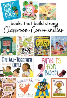 books that build strong classroom communities