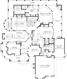 the floor plan for this house