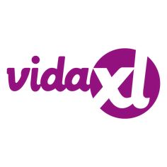 the logo for vidax is shown in purple and pink letters on a white background