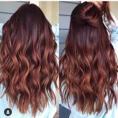 Low Maintenance Hair Color Balayage Red, All Around Highlights Hair, Cooper Auburn Balayage, Woman’s Fall Hair Color, Rich Red Balayage, Hair Colors For Round Faces Plus Size, Copper Red Hair Color Balayage Dark Brown, Fall Hair One Color, Natural Red Hair Dye Ideas For Brunettes