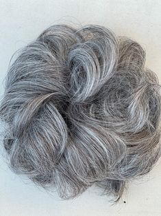 Messy Bun Hairpiece Extension Curly Hair Bun Scrunchie Scrunchie Bun, Fake Hair Buns, Curly Hair Bun, Messy Wavy Hair, Bun Scrunchie, Messy Bun Hair Piece, Perfect Messy Bun, Grey Blonde Hair, Curly Bun Hairstyles