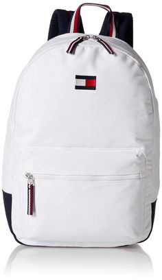 PRICES MAY VARY. Tommy Hilfiger backpack featuring our iconic logo. Zipper closure. Convertible strap. Top zip closure and front exterior pocket. This Tommy Hilfiger backpack is a versatile essential, the perfect backpack for work or play. Backpack For Work, Tommy Hilfiger Backpack, Apple Red, Iconic Logo, Strap Top, Tommy Hilfiger Man, School Backpacks, Convertible, Tommy Hilfiger