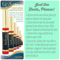 #LipSense #justthefacts Halloween Contact Lenses, Glossy Makeup, Facebook Party, Liquid Lip Color