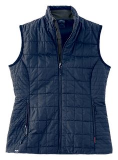 Keep your core warm and cozy with the Storm Creek Traveler Eco-Insulated Travelpack Vest for Ladies. Constructed of woven 100% 20D fine denier polyester, this vest features a full-zip front for custom warmth, while a full-length storm flap locks out cold winds and rain for lasting comfort. Zippered hand pockets offer ample secure storage space for essential gear, and a drawcord hem boasts a custom fit. Designed for easy, convenient packing, the whole vest easily packs into the deep, oversized ri Ladies Vests, Travel Vest, Long Vest, Long Vests, Quilted Vest, Swimwear Sale, Female Travel, Good Brands, Custom Fit