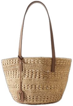 Summer Straw Bag With Intrecciato Weave, Summer Beige Crochet Bag With Intrecciato Weave, Brown Intrecciato Weave Straw Bag For Summer, Summer Casual Crochet Bag With Intrecciato Weave, Summer Straw Shoulder Bag With Intrecciato Weave, Straw Crochet Bag With Intrecciato Weave For Shopping, Net A Porter, Women Collection, Porter