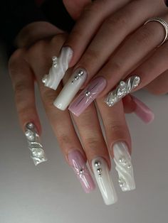 Luv Nails, Gel Nail Design, Luxury Nails, Manicure Y Pedicure, Fire Nails, Dope Nails, Nail Shapes