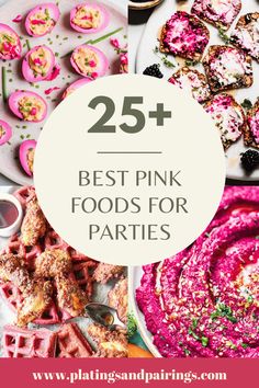 the best pink foods for parties