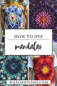 how to dye hand dyed t - shirts