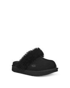 Ugg Girls' Cozy Ii Suede & Shearling Slippers - Big Kid Shearling Slippers, Fabric Trim, Big Kid, Big Kids, Pick Up, In Store, Slippers, Buy Online, Slip On