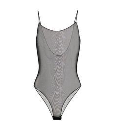 Sleek Second-skin Bodysuit For Evening, Chic Bodysuit With Boning For Night Out, Sleek Evening Bodysuit With Second-skin Fit, Chic Second-skin Bodysuit With Sheer Detail, Chic Sheer Second-skin Bodysuit, Summer Evening Polyamide Bodysuit, Elegant Sheer Nylon Bodysuit, Elegant Mesh Bodysuit With Lined Body, Elegant Summer Mesh Bodysuit