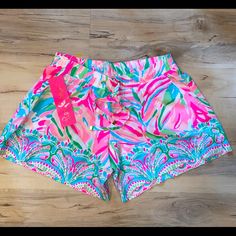 Nwt Never Been Worn. Pink Bottoms With Built-in Shorts For Vacation, Pink Vacation Pajama Shorts, Pink Pajama Shorts For Vacation, Pink Short-length Pajama Shorts For Vacation, Pink Short Length Pajama Shorts For Vacation, Pink Summer Pajama Shorts, Pink High-waisted Pajama Shorts For Vacation, Pink Shorts For Beach Season, Pink Summer Pajama Shorts For Vacation