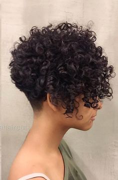 Pixie Cut Curly Hair, Mama Hair, Natural Hair Haircuts, Tapered Natural Hair, Tapered Hair, Curly Hair Photos