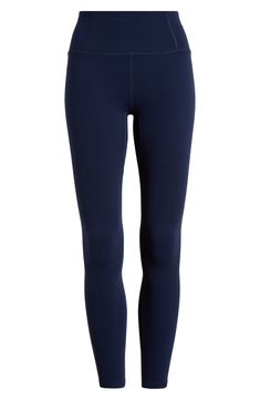 Work out or chill out in these smoothing high-waist leggings offered in an assortment of appealing hues. 24" inseam; 8 1/2" leg opening; 11" front rise; 14 1/2" back rise (size Medium) 79% polyamide, 21% elastane Machine wash, tumble dry By Free People; imported Mid-rise Go-dry Leggings, Go-dry Full Length Leggings For Loungewear, Compression Yoga Pants With 5-inch Inseam, Compressive Tights For Loungewear, Compressive Yoga Pants With 5-inch Inseam, Micro-elastic Leggings For Yoga, Compression Go-dry Leggings, Mid-rise 4-way Stretch Leggings For Loungewear, Athleisure Leggings With Contoured Waistband For Loungewear