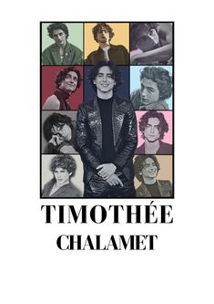 the poster for timothhe chalamet's upcoming album