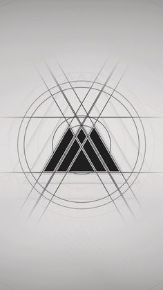 an abstract image with lines and shapes in the middle, on a white background that appears to be distorted or rectangleed