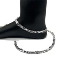 Name of product:  925 Sterling Silver Light Weight Anklet / Silver Payal Weight: 45.3 grams. Length: 27 centimeter  FREE EXPRESS SHIPPING -----Feedback::- A satisfied customer is our top priority and your feedback forms the backbone of our success. Don't forget to give positive feedback along with good ratings. Thank You Sterling Silver Toe Ring Anklet, Silver Sterling Silver Toe Ring Anklet, Elegant Silver Anklets For Formal Occasions, Adjustable Silver Anklet With Oxidized Finish, Elegant Adjustable Anklets With Oxidized Finish, Adjustable Silver Oxidized Anklets, Elegant Adjustable Oxidized Anklets, Elegant Oxidized Anklets For Festivals, Elegant Adjustable Oxidized Finish Anklets