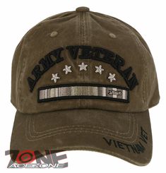 NEW! US ARMY VIETNAM VETERAN DISTRESSED VINTAGE BASEBALL CAP HAT TAN NEW! US ARMY VIETNAM VETERAN DISTRESSED VINTAGE BASEBALL CAP HAT TAN NEW - WITH TAGS 100% COTTON Logos and designs are fully embroidered Size: One Size Fits All VELCRO ADJUSTMENT Shipping Payment Terms of Sale SHIPPING We ship Worldwide. We ship to USA 48 continental states, Item usually will be shipped out within 1~3 business days after payment received. We only ship to confirmed addresses. Non USA Customers: First Class Inter Khaki Military Baseball Cap For Sports, Khaki Military Style Baseball Cap For Sports, Veterans Day Snapback Baseball Cap For Outdoor, Military Style Snapback Baseball Cap, Vintage Khaki Baseball Cap, Khaki Military Hat For Sports, Khaki Military Style Trucker Hat, Military Style Khaki Baseball Cap With Curved Brim, Military Style Khaki Snapback Trucker Hat