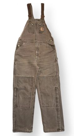 Really cool vintage Carhartt overalls. In great overall condition. Waist can fit a 32-38. Inseam measures 31.5 inches. Vintage Carhartt, Dungarees, Pose Reference, Overalls, Casual Outfits, Adult Outfits, Clothes