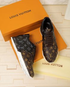 ��PRODUCT DETAILS��Includes Shipping bags, dustbag sleeper, care manual, booklet, tag. Brown Sneakers Women, Shoes Louis Vuitton, Beautiful Sandals, Bag Shoes, Brown Sneakers, Men Shoes Size, Exclusive Bag, Prada Bag, Luxury Bags