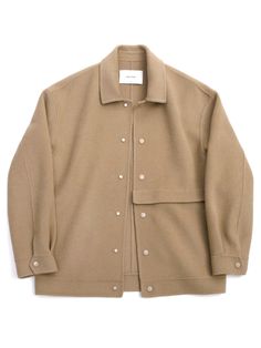 Editor's NotesThis short jacket is made of wool blended material with high-quality details.- Button closure- Wool blended material- Standard fit silhouette- Hidden pocket- High-quality and detailed itemMeasurements(in.)M(2)/L(3)- Total length: 28.54 / 29.33 in.- Shoulder: 24.21 / 25 in.- Chest: 22.04 / 22.83 in.- Sleeve: 22.24 / 23.03 in.Composition & Care- 80% Wool, 20% Nylon- Dry clean is recommendedDesigner- by NORD STUDIO Wool Button-up Outerwear With Button Cuffs, Collared Wool Outerwear With Snap Buttons, Beige Outerwear With Button Cuffs For Business Casual, Beige Business Casual Outerwear With Button Cuffs, Beige Wool Outerwear With Button Cuffs, Wool Tweed Button-up Jacket, Button-up Wool Tweed Jacket With Buttons, Button-up Wool Tweed Jacket, Beige Pea Coat With Button Cuffs For Work