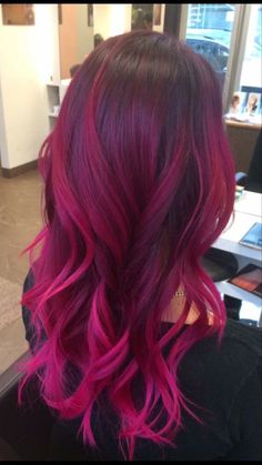 Rambut Brunette, Purple Ombre Hair, Lilac Hair, Balayage Blonde, Hair Color Purple, Pinterest Hair, Bright Hair, Ombre Hair Color