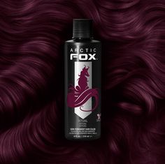 Ritual – Arctic Fox - Dye For A Cause Plum Hair Dye, Purple Red Hair, Fox Hair Dye, Burgundy Hair Dye, Arctic Fox Hair Dye, Lightened Hair, Hair Ritual, Arctic Fox Hair Color, Fox Hair