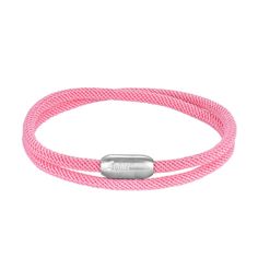 Solace Pink braided nylon bracelet with magnetic attachment Bracelet Pack, Wrist Wear, Tempered Glass Screen Protector, Watch Case, Stone Bracelet, Pearl Bracelet, Apple Watch Bands, Smartwatch, Everyday Look