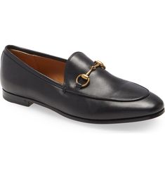 Chic Gucci Loafers For Business, Leather Loafers With Horsebit Detail For Workwear, Chic Formal Loafers With Horsebit Detail, Gucci Elegant Office Loafers, Elegant Gucci Loafers For Office, Gucci Elegant Loafers For Office, Workwear Horsebit Detail Slip-on Loafers, Workwear Slip-on Loafers With Horsebit Detail, Business Casual Loafers With Horsebit Detail