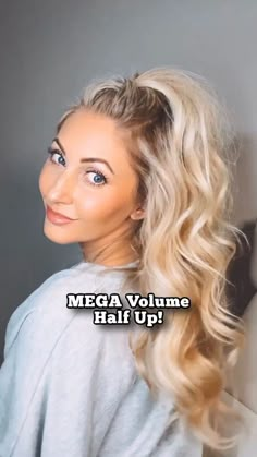 Part Hair Up Hairstyles, Half Up Half Down Hair Thinning, Pulling Front Of Hair Back, Top Bump Hair Hairstyles, Cute Hair Pulled Back, Easy Pull Back Hairstyles For Long Hair, Front Of Hair Pulled Back, Easy Diy Wedding Hair Half Up, Pull Hair Back From Face