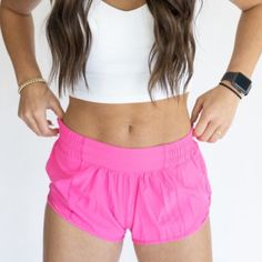 Ideal for dance, gym, running, outdoor sports, and casual wear, our Cheeky Chic Athletic Shorts are designed to keep you moving with ease and style. These shorts sit comfortably below the natural waist, featuring a silky, airy fabric with a breathable liner to ensure you stay cool and comfortable. Adjustable Drawstring: Achieve your desired fit with ease. Built-in Brief: Provides additional coverage and support. Reflective Detail: Enhances visibility for outdoor activities in low light. Light & Spring Athleisure Yoga Shorts, Spring Activewear With Elastic Waistband For Training, Spring Activewear For Training With Elastic Waistband, Sporty Yoga Shorts For Spring, Lightweight Athletic Shorts For Yoga, Summer Yoga Activewear With Elastic Waistband, Lightweight Athletic Shorts For Yoga In Summer, Lightweight Athletic Shorts For Yoga And Summer, Yoga Athletic Shorts With Go-dry