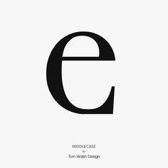 the letter e is made up of black and white letters, which appear to be in different