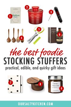 the best foodie stocking stuff for christmas and other holiday gift ideas from our savvy kitchen