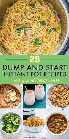 25 dump and start instant pot recipes you will actually love