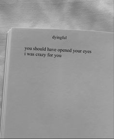 an open book with the words dyngful written on it's cover