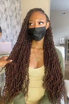 Mini Princess Passion Twists Hair Braid Designs, Hair Braid Patterns, Short Natural Curly Hair, Twist Styles, Hair Twist Styles