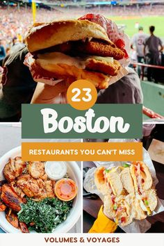 boston restaurants you can't miss, including the best places to eat and drink