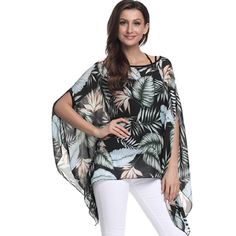 Material: Polyester Clothing Length: REGULAR Pattern Type: Leopard Gender: Women Sleeve Length(cm): Short Sleeve Style: REGULAR Collar: O-Neck Decoration: NONE Fabric Type: Chiffon Style: Casual Chiffon Short Sleeve Top For Beach, Elegant Chiffon Tops For Vacation, Casual Chiffon Beach Blouse, Casual Chiffon Blouse For Beach, Short Sleeve Chiffon Blouse For Beach, Summer Beach Chiffon Tops, Flowy Chiffon Blouse For Vacation, Flowy Chiffon Tops For Vacation, Summer Chiffon Blouse For Vacation