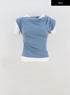 Blue / S/M Slim Fit Dress, Slim Fit Dresses, Fit Dress, Chic Fashion, Womens Clothing Sizes, Body Size, Shoulder Length, 16 9, Cowl Neck