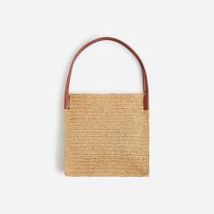 J.Crew: Large Hand-knotted Packable Tote Bag For Women Casual Handwoven Top Handle Bucket Bag, Woven Bucket Bag For Travel, Versatile Rectangular Straw Bag For Daily Use, Casual Straw Bag With Top Handle For Shopping, Casual Bags With Round Handle For Shopping, Casual Top Handle Straw Shopping Bag, Square Straw Bag For Everyday Use, Square Bucket Bag With Braided Handles, Top Handle Straw Bag For Shopping