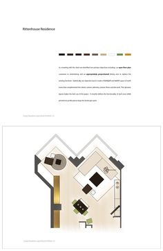 the floor plan for a small apartment