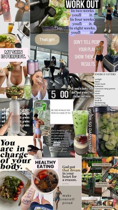 Collage #thatgirl #thatgirlaesthetic #workout #healthy #healthyaesthetic Habits Aesthetic, Extreme Fitness, Healthy Habits Motivation, Trending Photography, Bollywood Beautiful, Fitness Vision Board, Usa Christmas, Dream Vision Board, Extreme Workouts