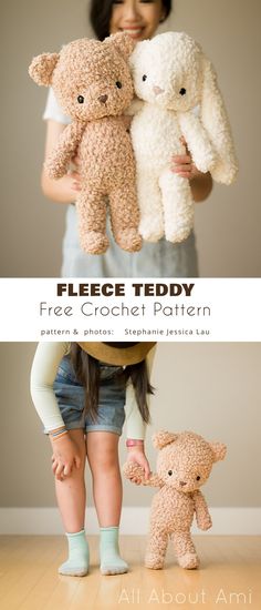 Crochet Skirts, Crochet Teddy Bear, Beginner Crochet Projects, Crochet Amigurumi Free, Crochet Teddy, Stitch Marker