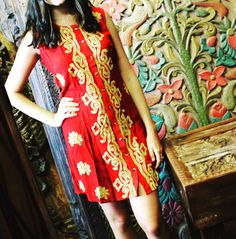 Soul Fashion, Kaftans Dresses, Red Summer Dresses, Bohemian Chic Fashion