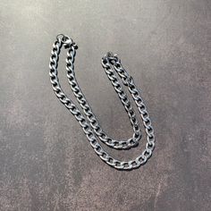 Curb Chain Necklace - handmade with 304 stainless steel - hypoallergenic - waterproof and non-tarnishable 25 May, Curb Chain Necklace, Curb Chain, Necklace Handmade, Handmade Necklaces, Chains Necklace, Necklace Etsy, Chain Necklace, Jewelry Necklaces